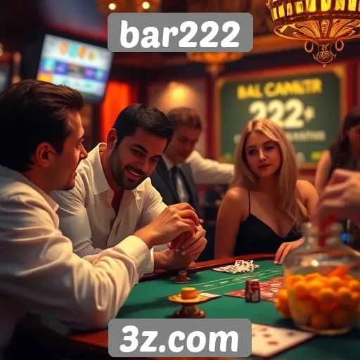 experiência de jogo online no bar222 é destacada