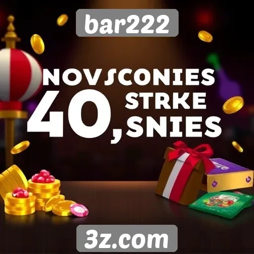 Bar222 oferece novos jogos e promoções exclusivas