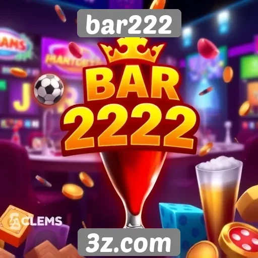 bar222 oferece variedade de jogos e entretenimento online