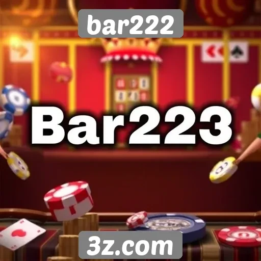 Evolução do bar222 nas tendências de jogos online