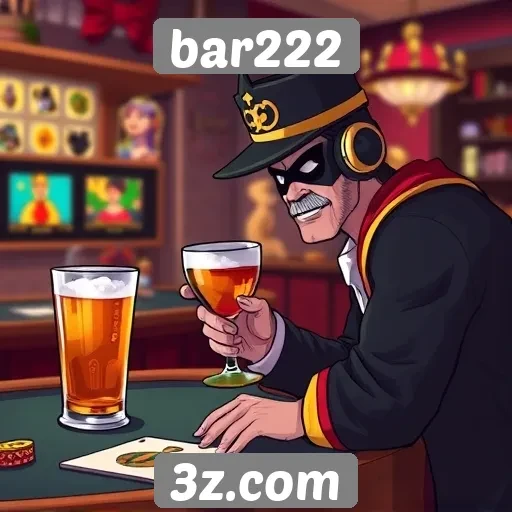 Avaliação da jogabilidade no site bar222