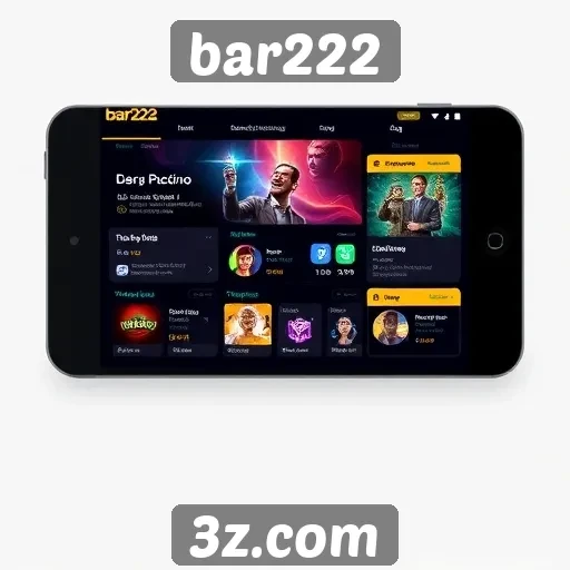 Explorando a interface de usuário do bar222