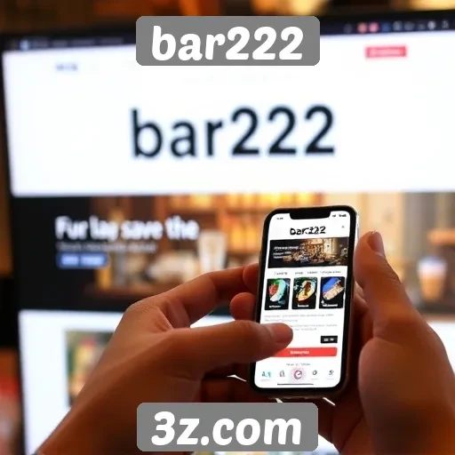 Acessibilidade do site bar222 para dispositivos móveis